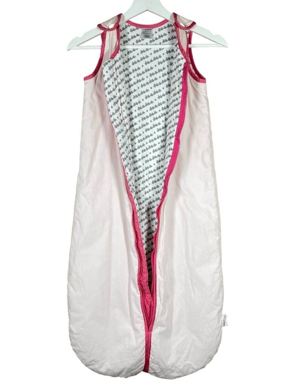 Baby Deedee Sleep Nest Original Sleep Sack Size Large (18-36 Months) Pink Cotton